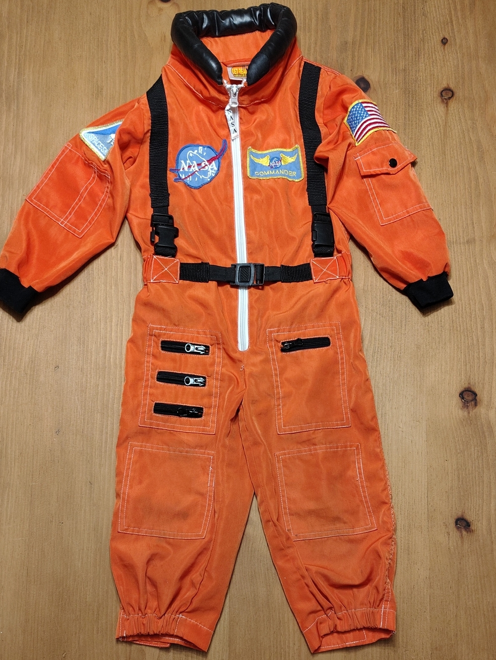 NASA Astronaut Space Suit Costume Kids Size 2-3 Dress Up For Kids Get Real Gear!
